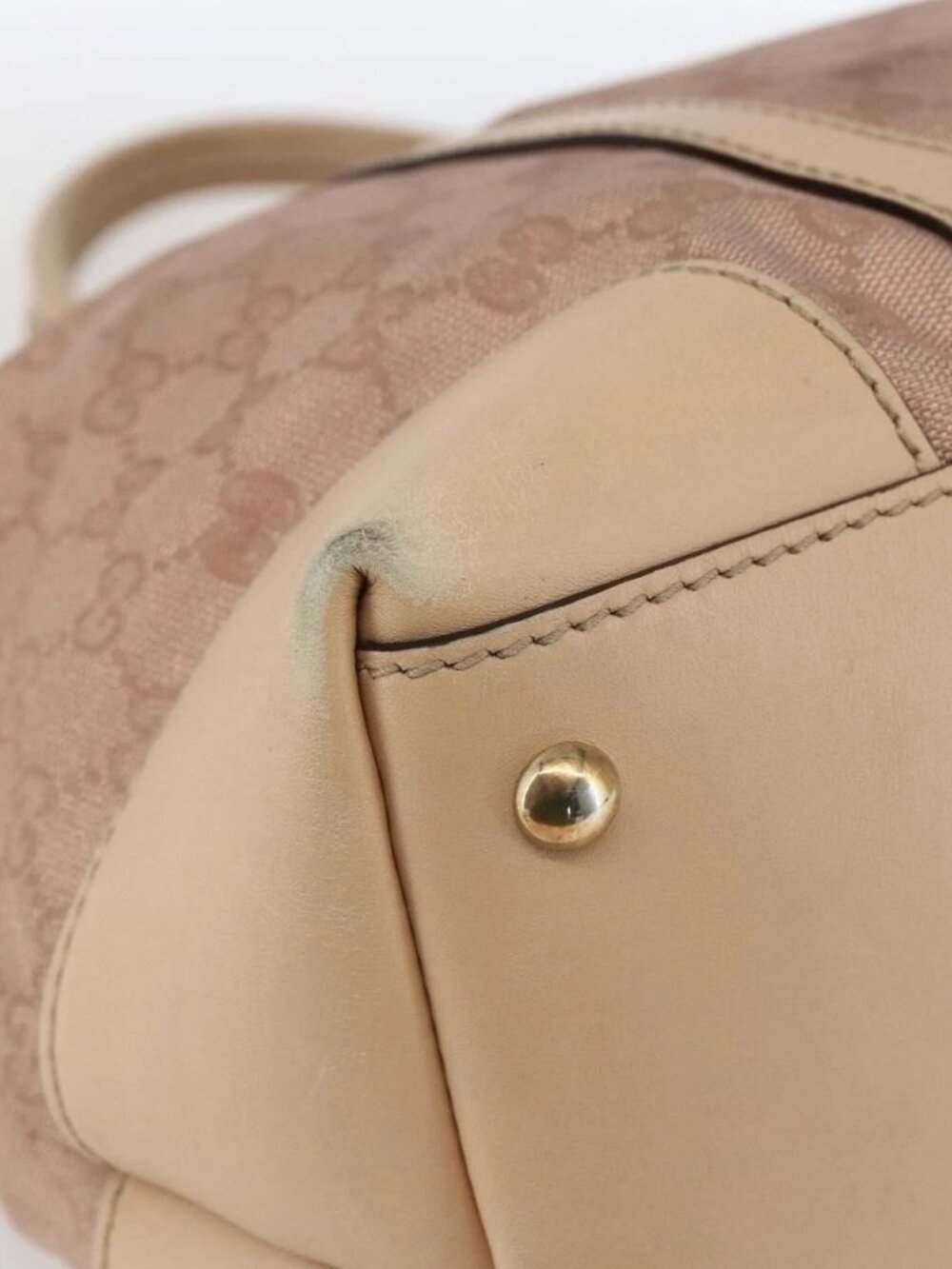 GUCCI Lovely Tote Bag Pink Gold 257068 Auth ka2044 - Picture 11 of 16